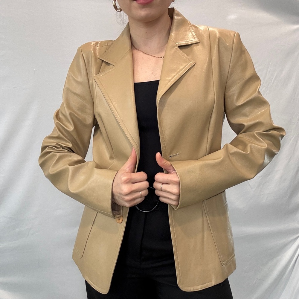 Vintage Zara Vegan Leather Jacket